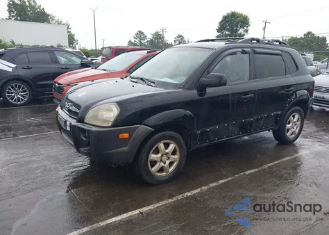 2005 Hyundai Tucson Gls/Lx z USA, uszkodzony, nr VIN KM8JN12D15U214308
